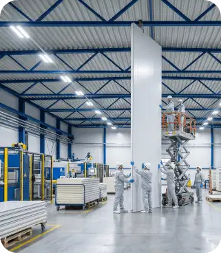 Cleanroom manufacturing facility